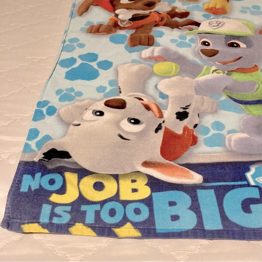 PAW PATROL Nickelodeon Kids Childrens Bath Beach Towel 50 x 24 inches